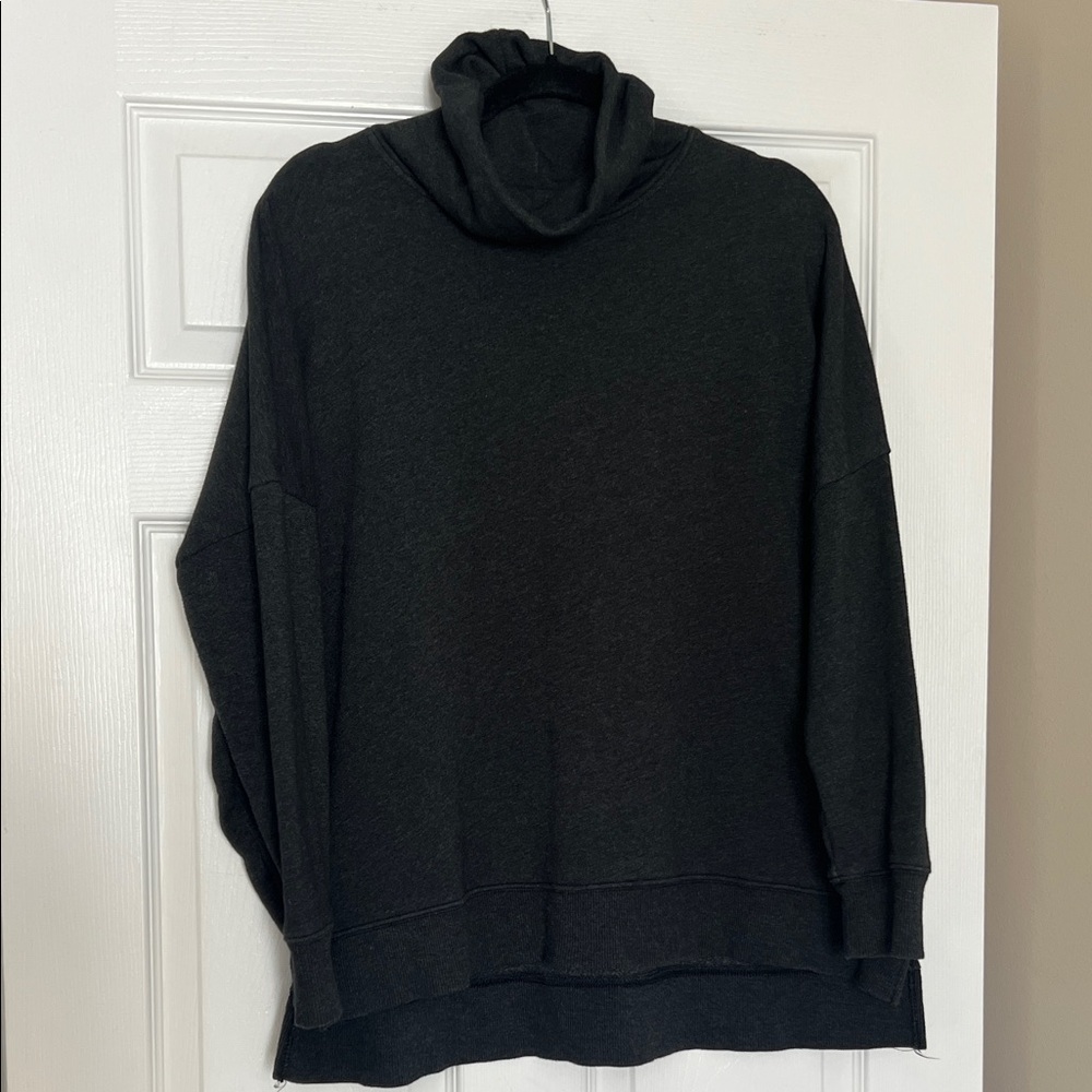 Time and Tru Charcoal Turtleneck Sweater